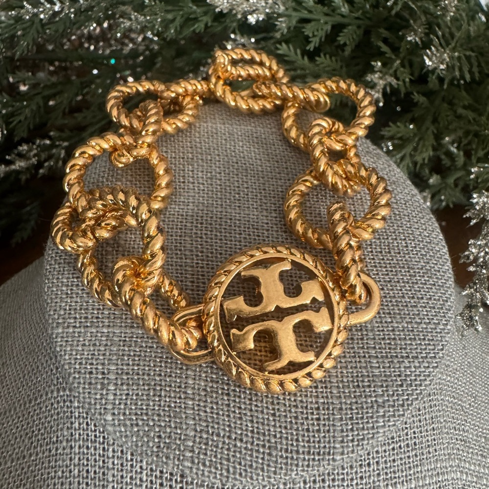 Tory Burch Gold Chain Link Bracelet NEW $129